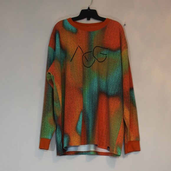 Nike ACG Snowdrift All-Over Printed Long sleeve T-Shirt #DV9663 - 719 size XL - Picture 9 of 9